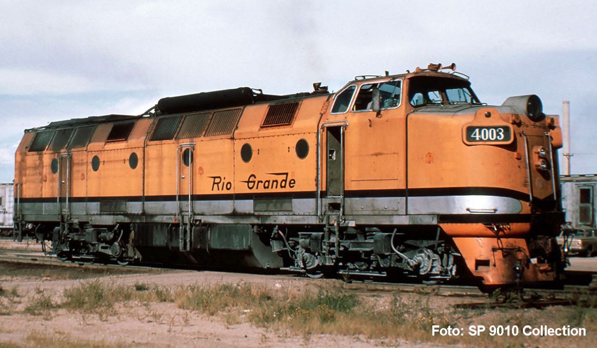 AC-SoundDiesellok D&RGW 4003 modifiziert