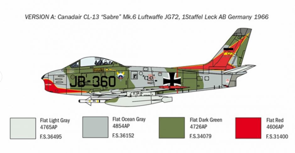 1:48 F-86E Sabre