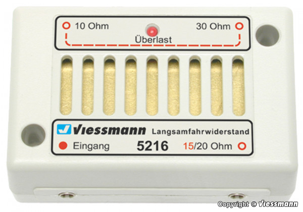 Langsamfahrwiderstand