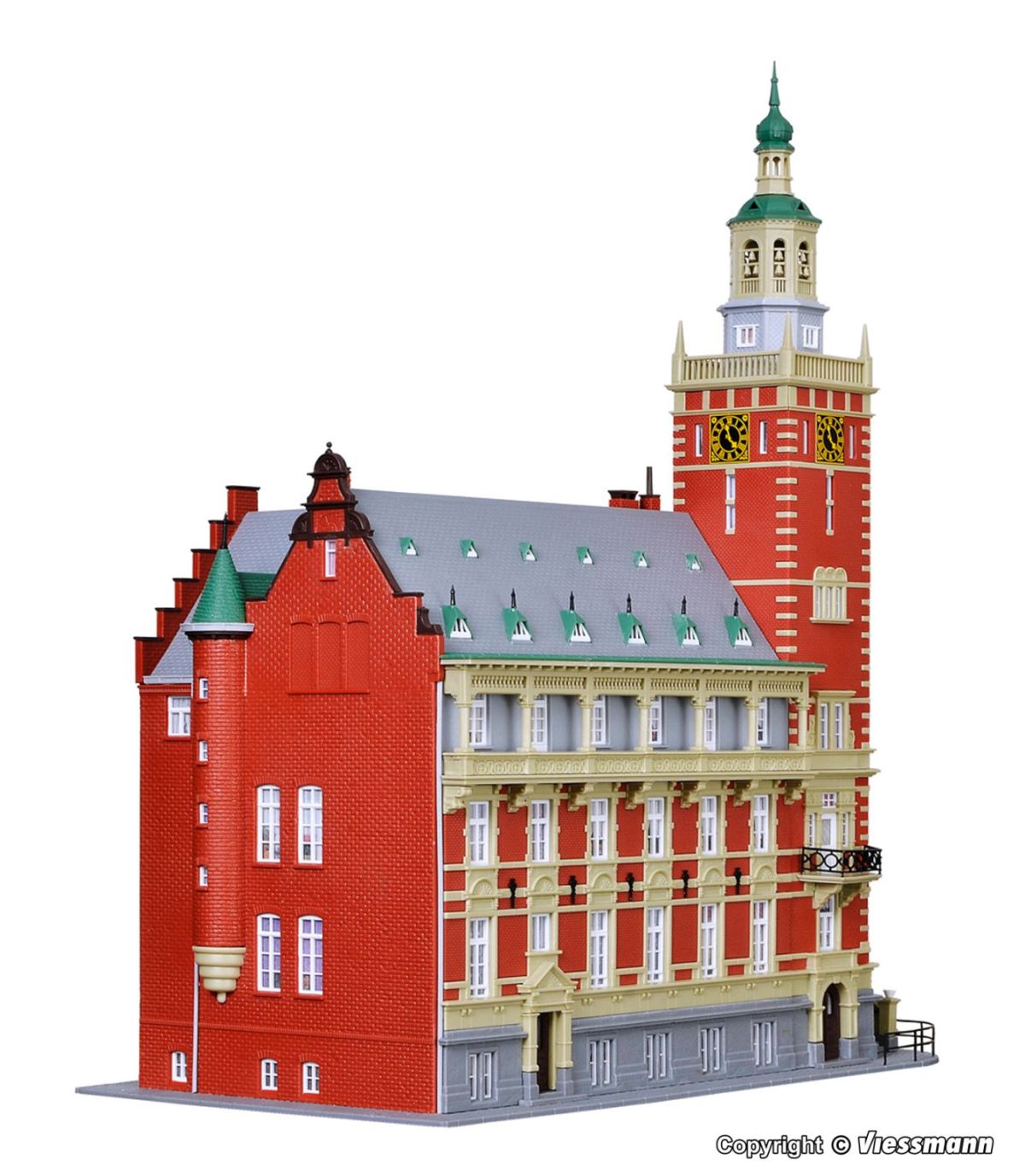 H0-Rathaus Leer
