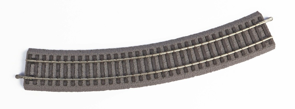 A-Gleis Bogen mit Bettung R3, 484 mm