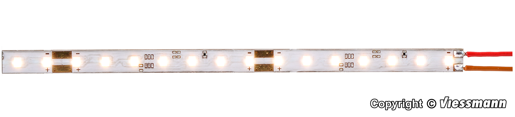 LED-Leuchtstreifen 8mm breit weißen LEDs