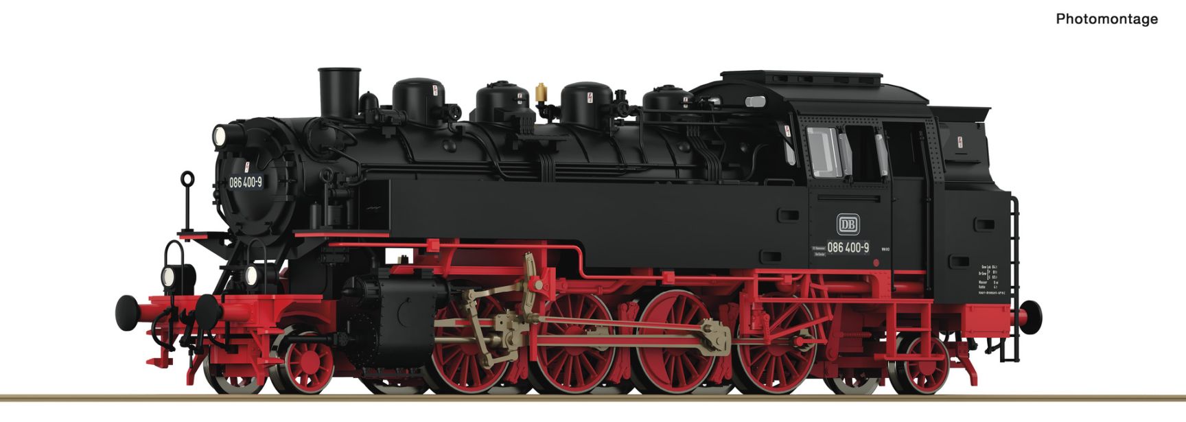 DC-Sound-Dampflokomotive 086 400-9, DB