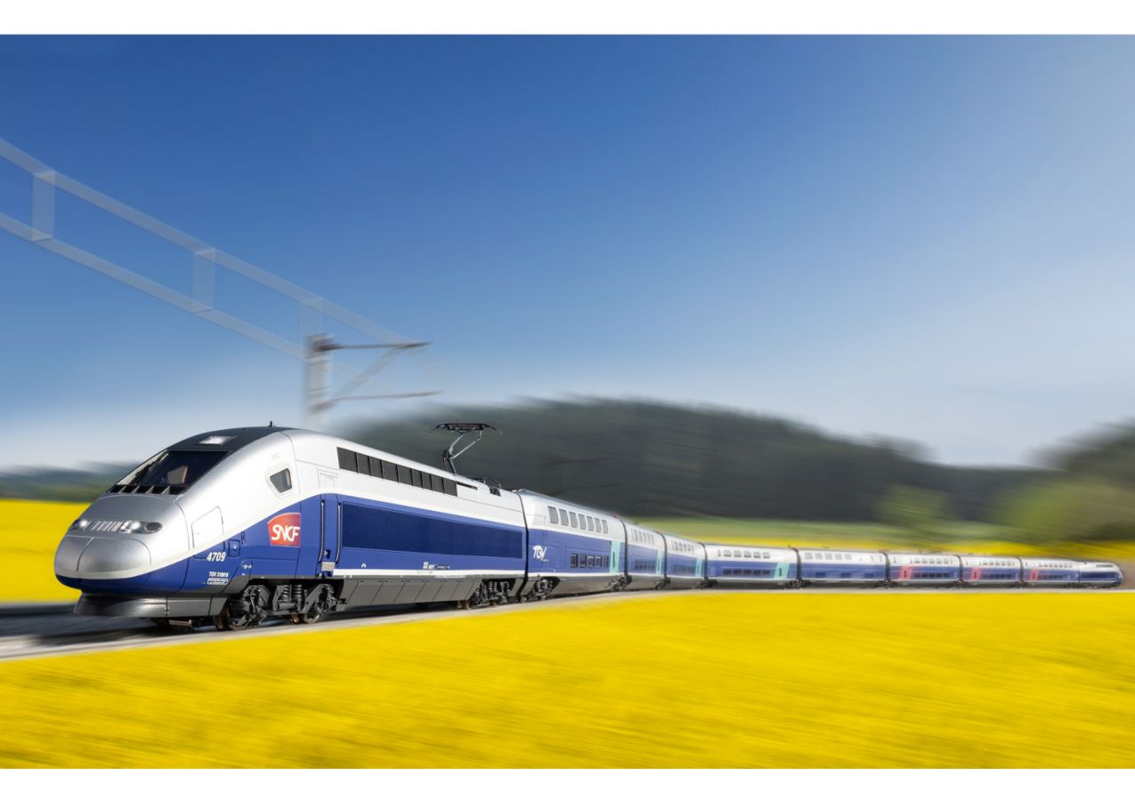 Hochgeschwindigkeitszug TGV Euroduplex