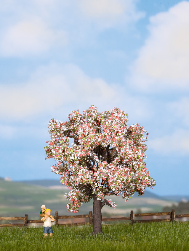 H0/TT/N-Obstbaum blühend 75 mm hoch
