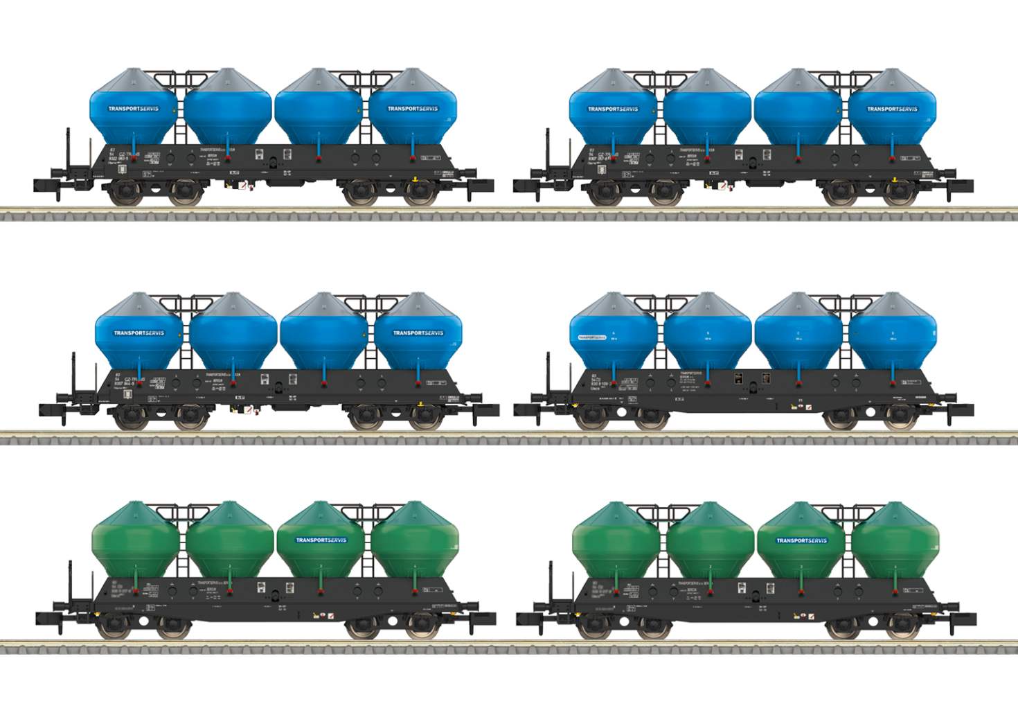 Wagen-Set Uacs CD, Ep.VI