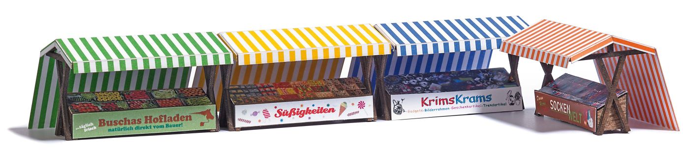 H0-4 Marktstände