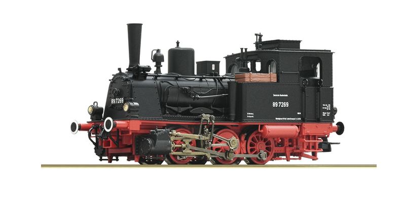 DC-Dampflokomotive 89 7296, DB, Ep.III