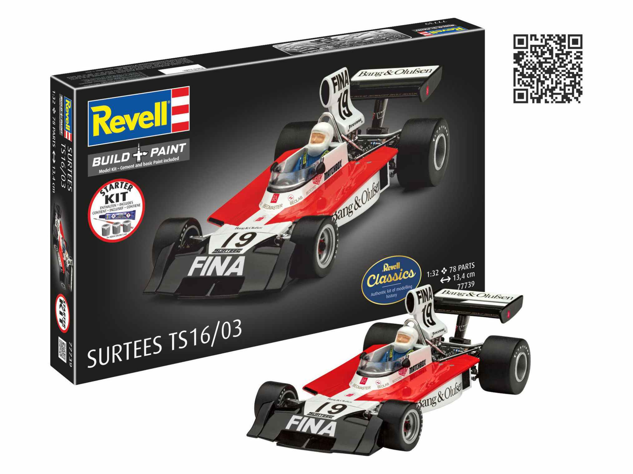 1:32-Starter Kit Surtees TS16/03