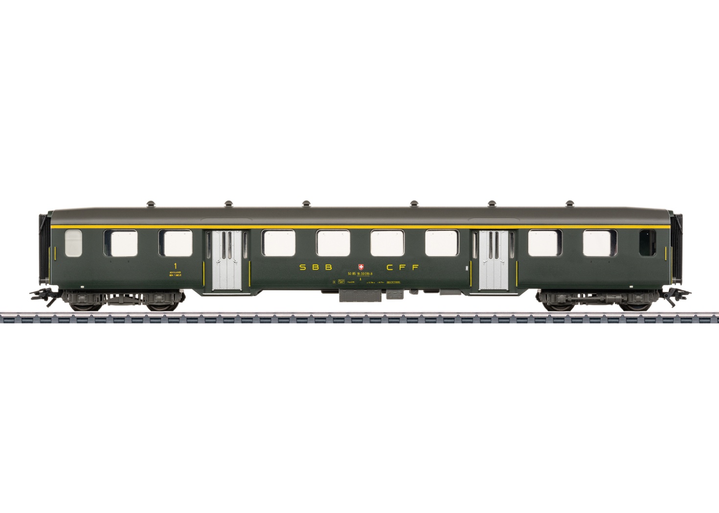 Leichtstahlwagen 1.Kl. SBB, Ep.IV