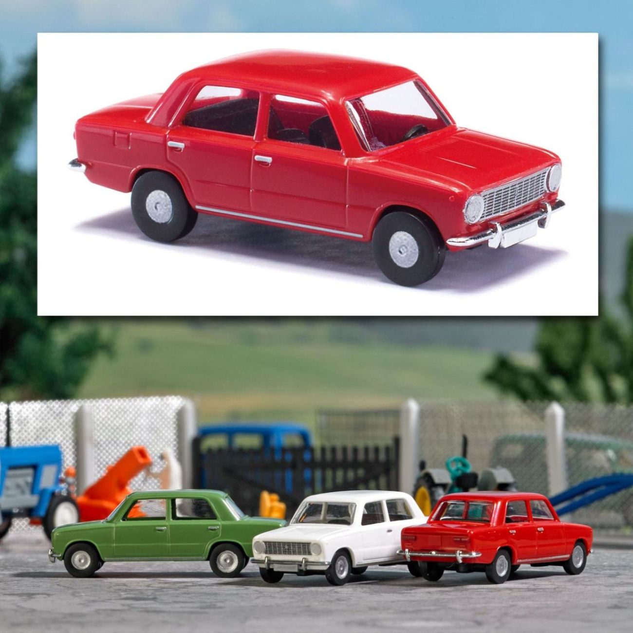 Lada 1200, rot