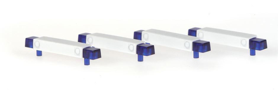 1:87-Blaulichtbalkensignal 4 Stück