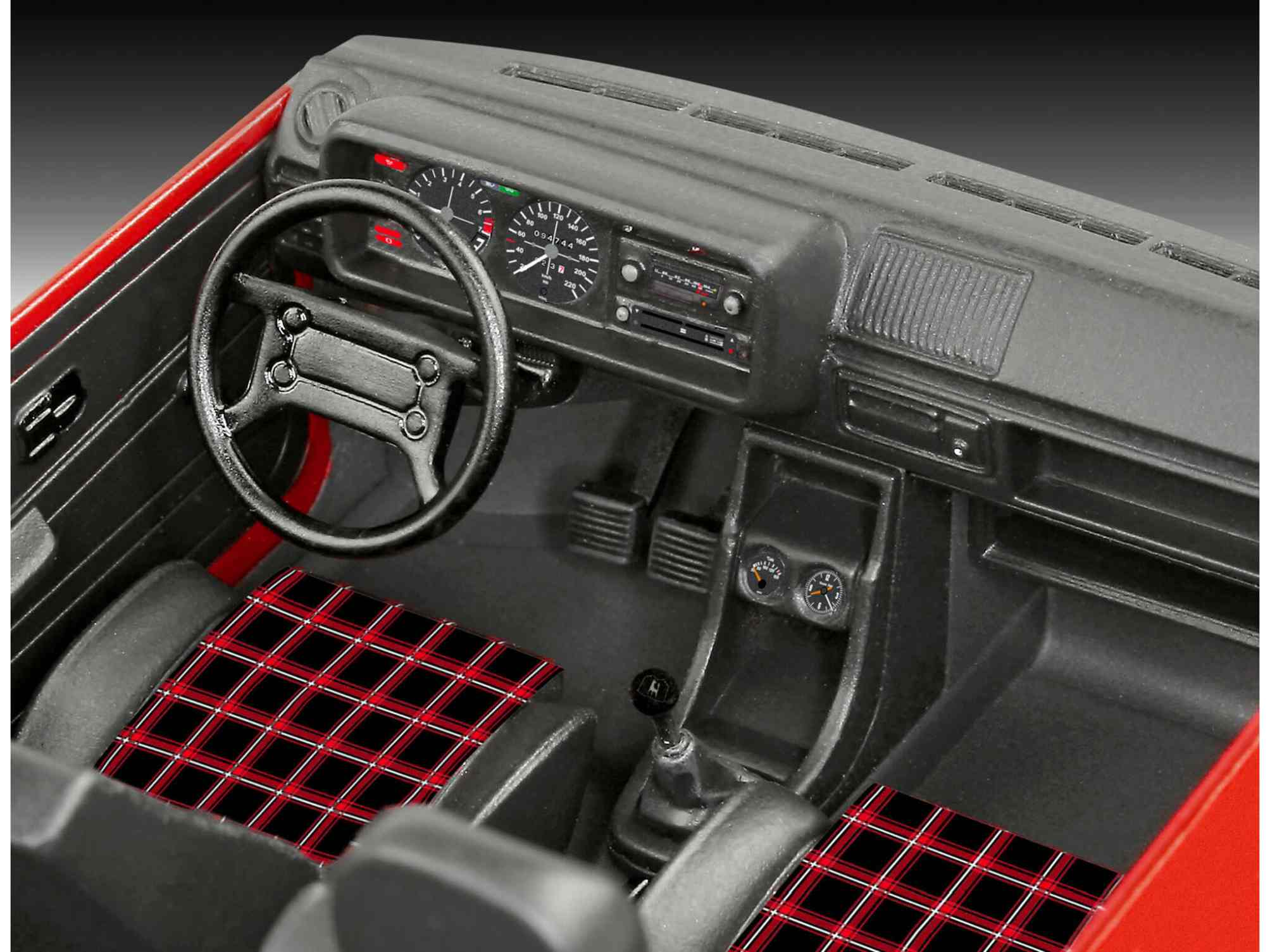 1:24-Geschenkset, 50 Jahre VW Golf 1 GTi