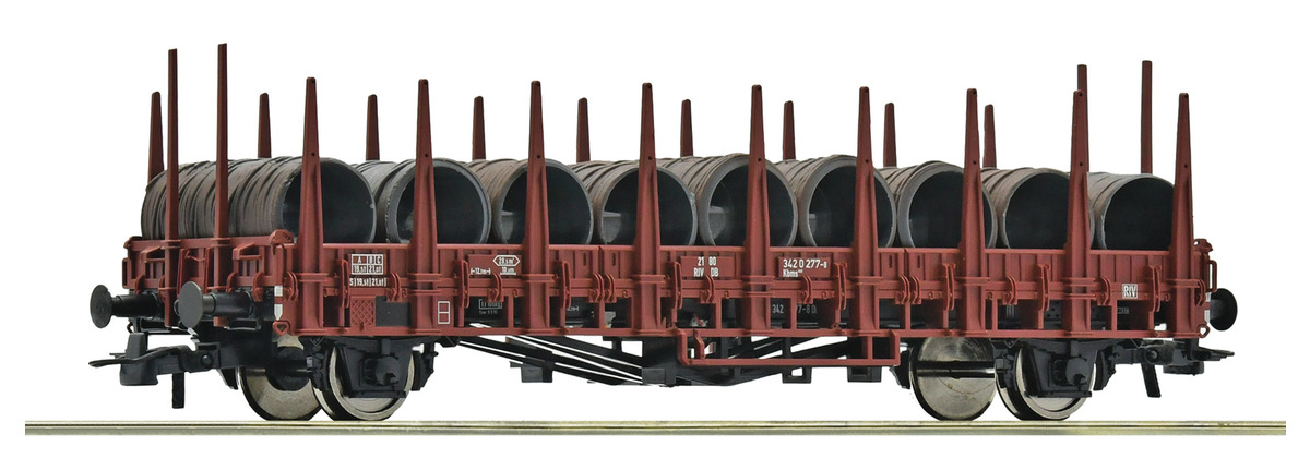 Flachwagen + Drahtrollen DB, Ep.IV