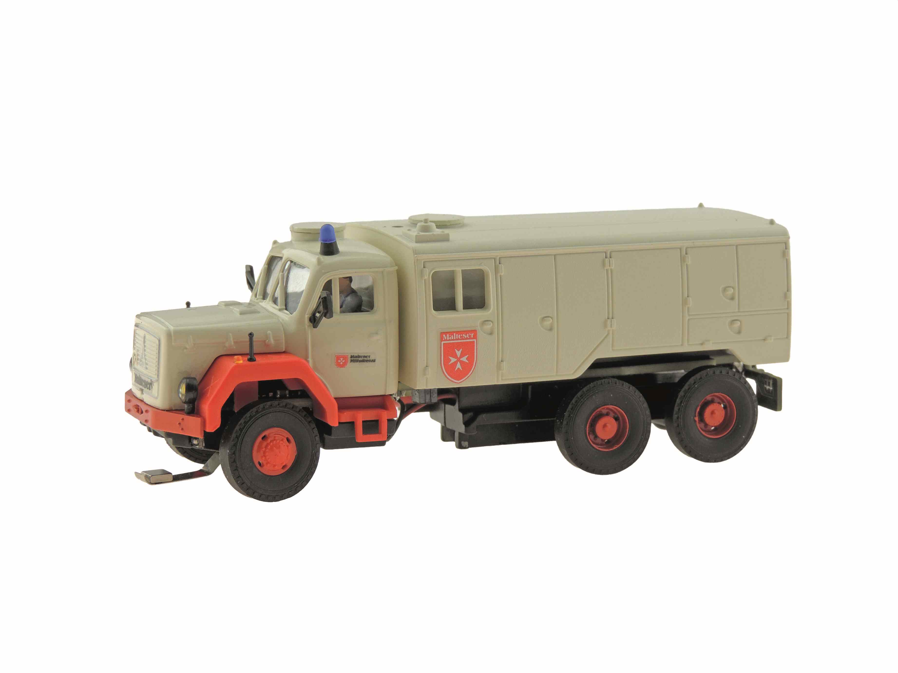 H0-Malteser MAGIRUS DEUTZ 3-achsig