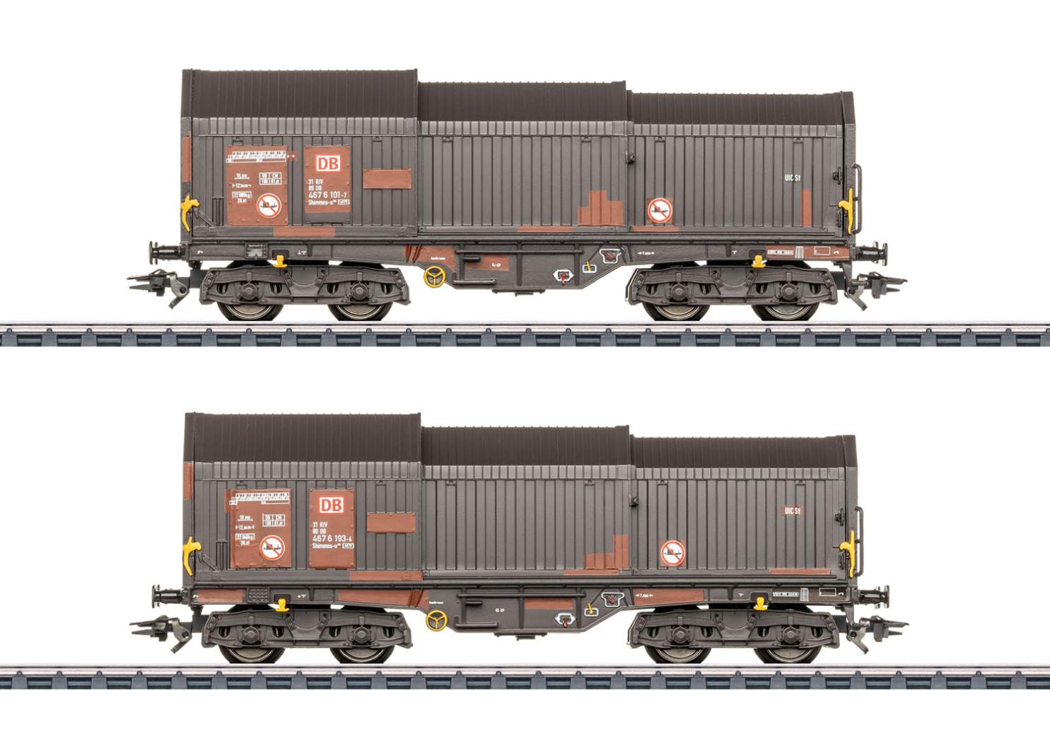 Teleskophaubenwagen-Set, DB AG