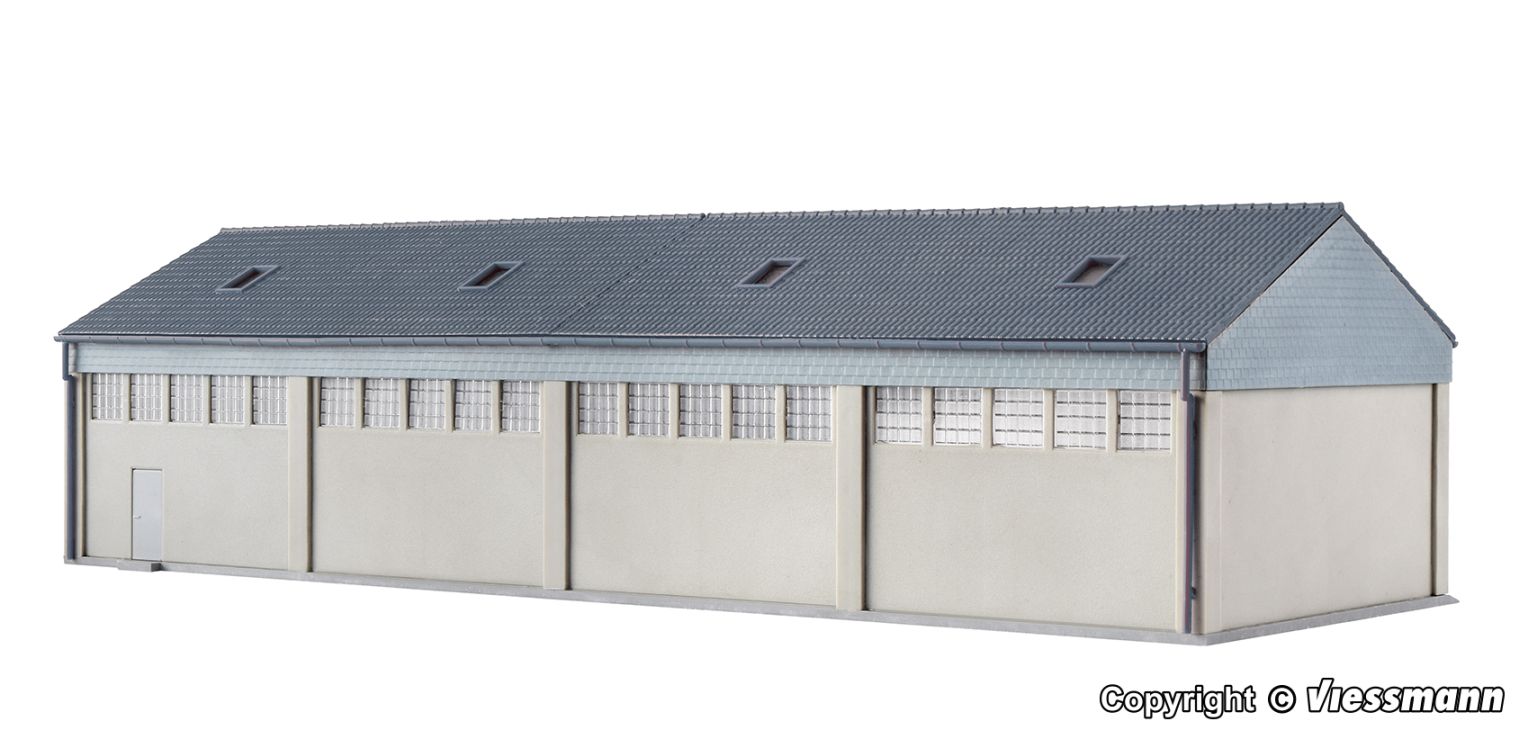 H0-Bundeswehr Fahrzeughalle