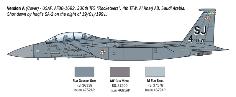 1:72 US F-15E Strike Eagle