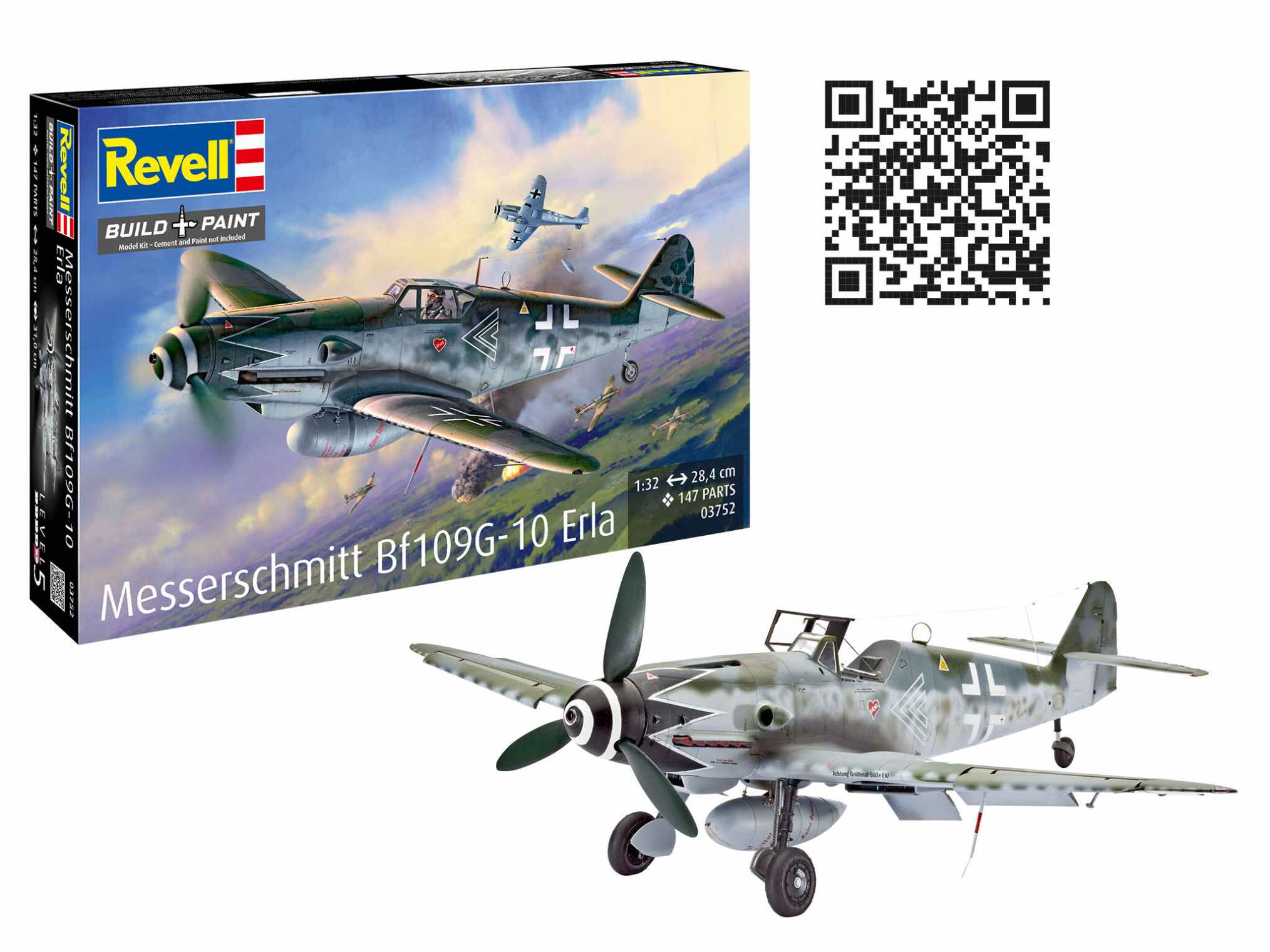 1:32-Messerschmitt Bf109G-10 Erla