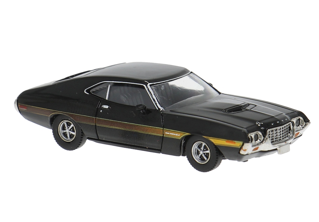 Ford Gran Torino Sport, schwarz, 1969
