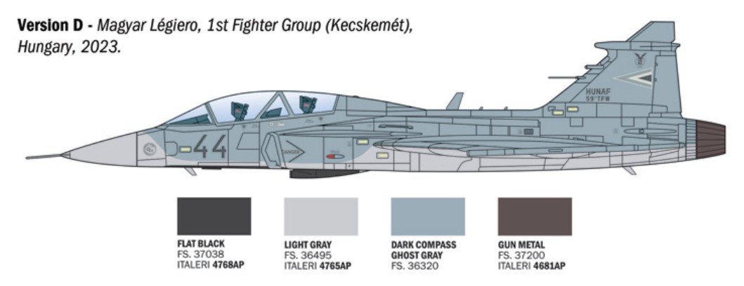 1:72 JAS-39D Gripen Doppelsitzer