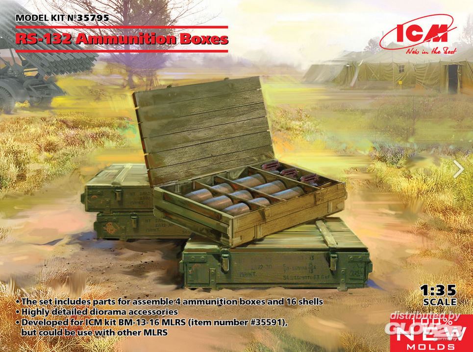 1:35-RS-132 Ammunition Boxes