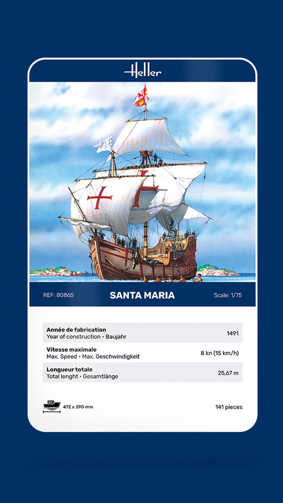 1:75-SANTA MARIA