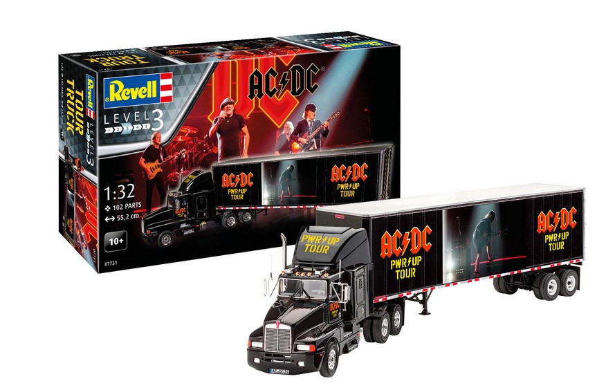 1:32-AC/DC Tour Truck & Trailer