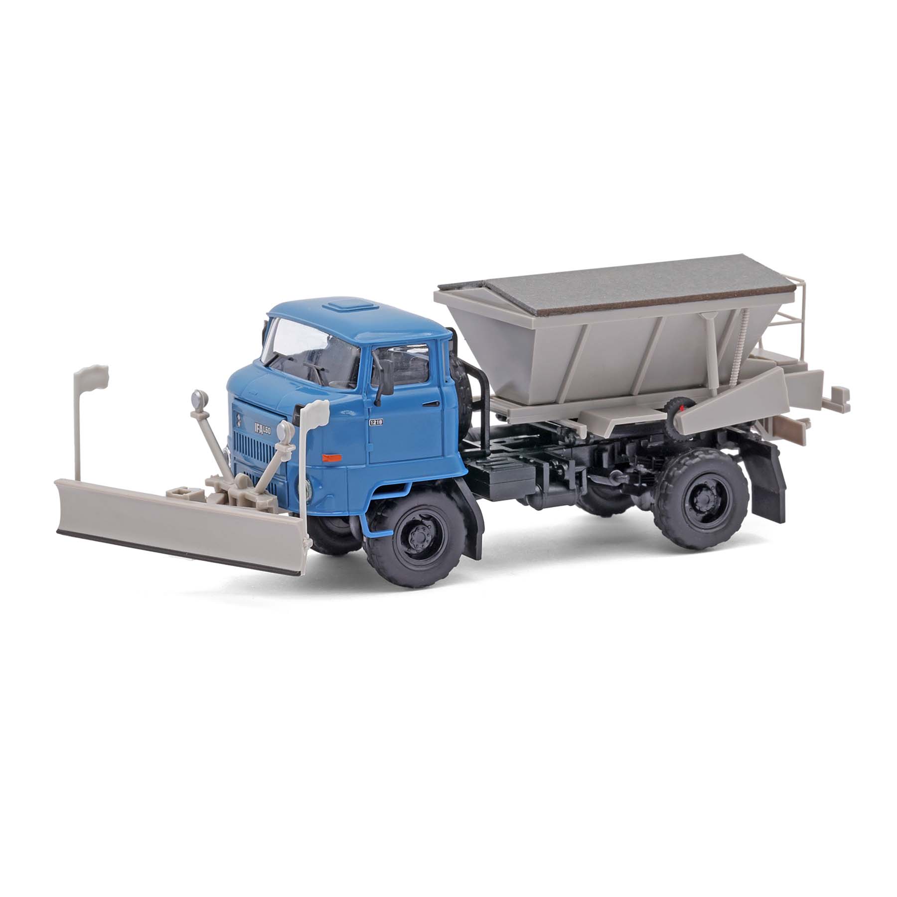 ESPEWE: IFA L60 mit Schneepflug/Streuer