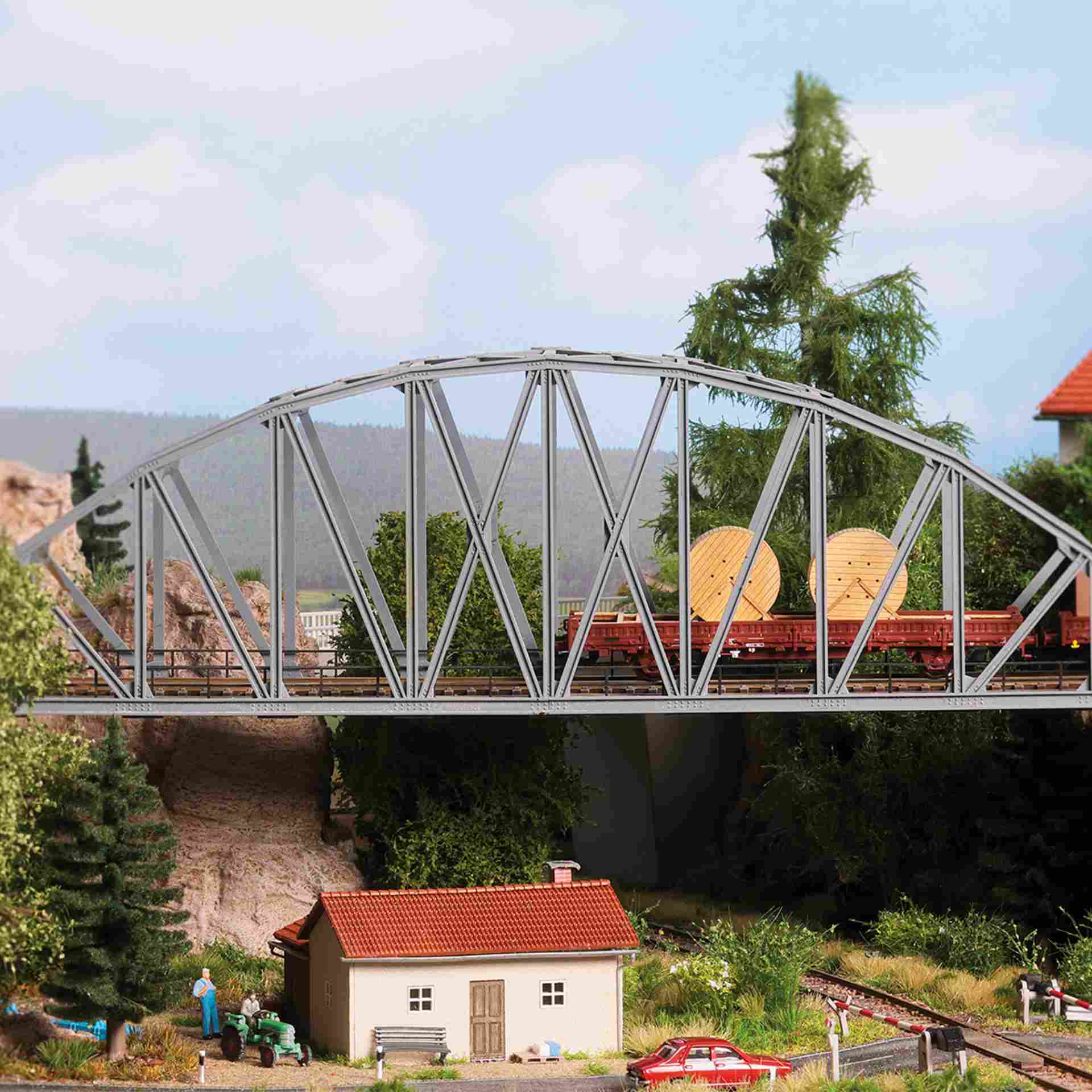 Stahlbogenbrücke