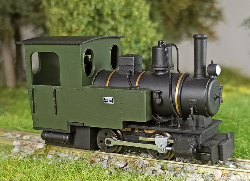 H0e-Henschel Riesa, grün/green