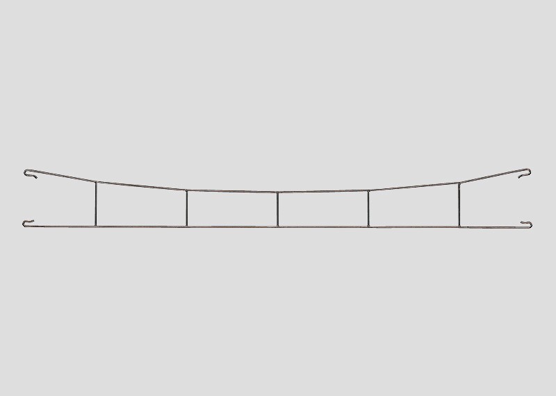Fahrdraht, Länge 172,5 mm, 5 Stück