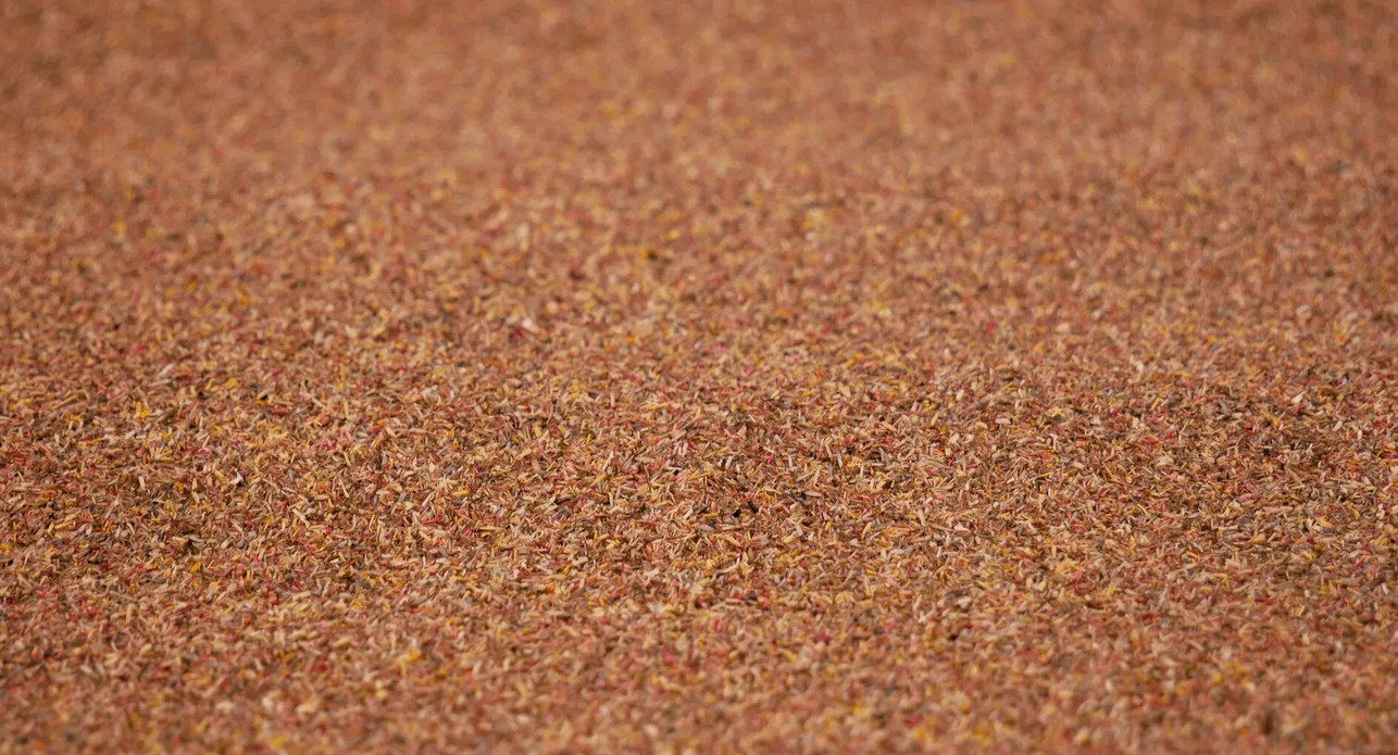 Schottermatte beige, 100x60 cm