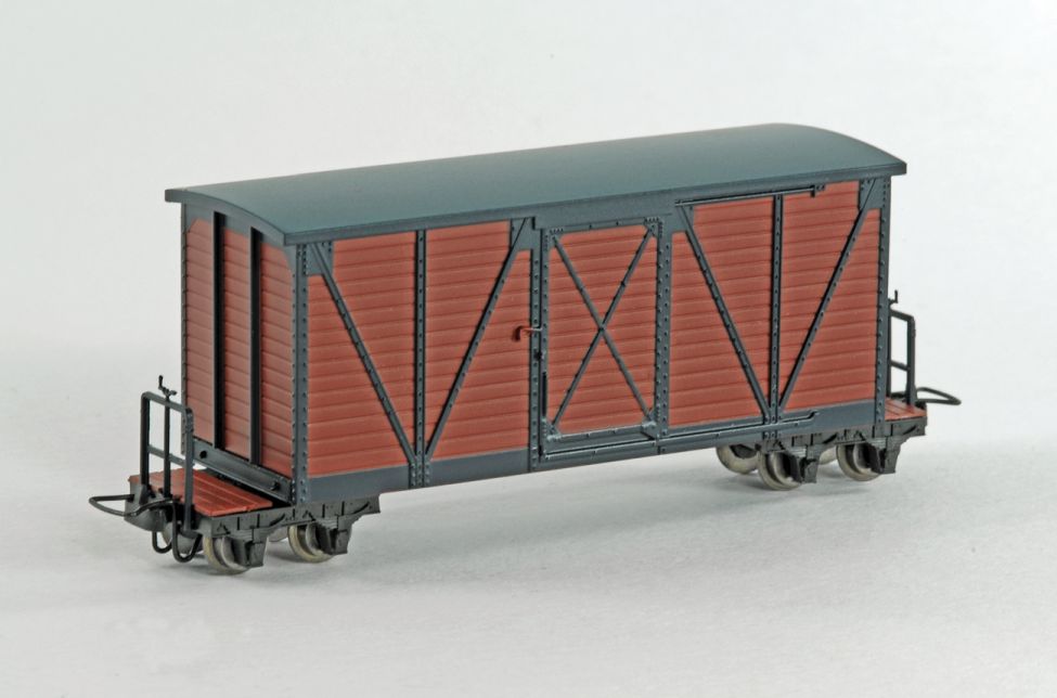 Heeresfeldbahn Kastenwagen braun