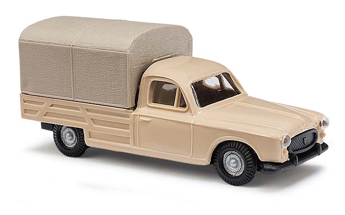 H0-Peugeot 403, beige