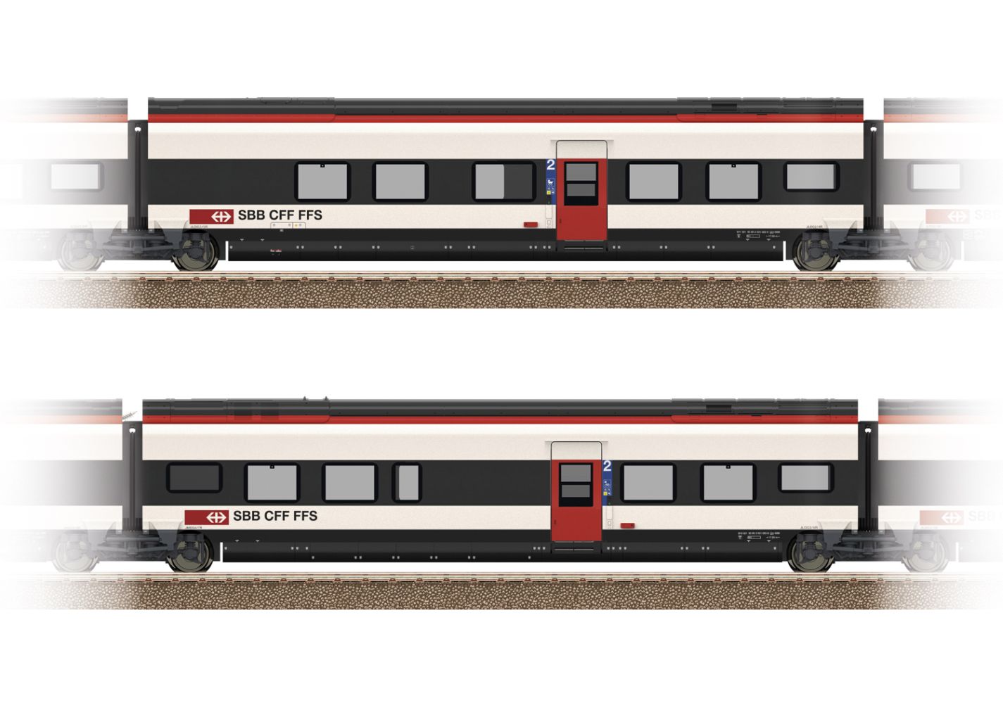 Ergänzungsset 1 zum Giruno, SBB, Ep.VI
