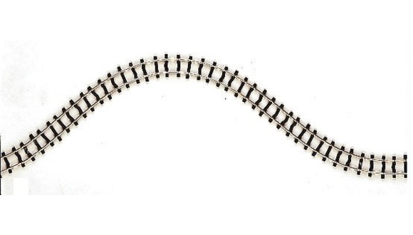 H0e-Flexibles Feldbahngleis 730 mm