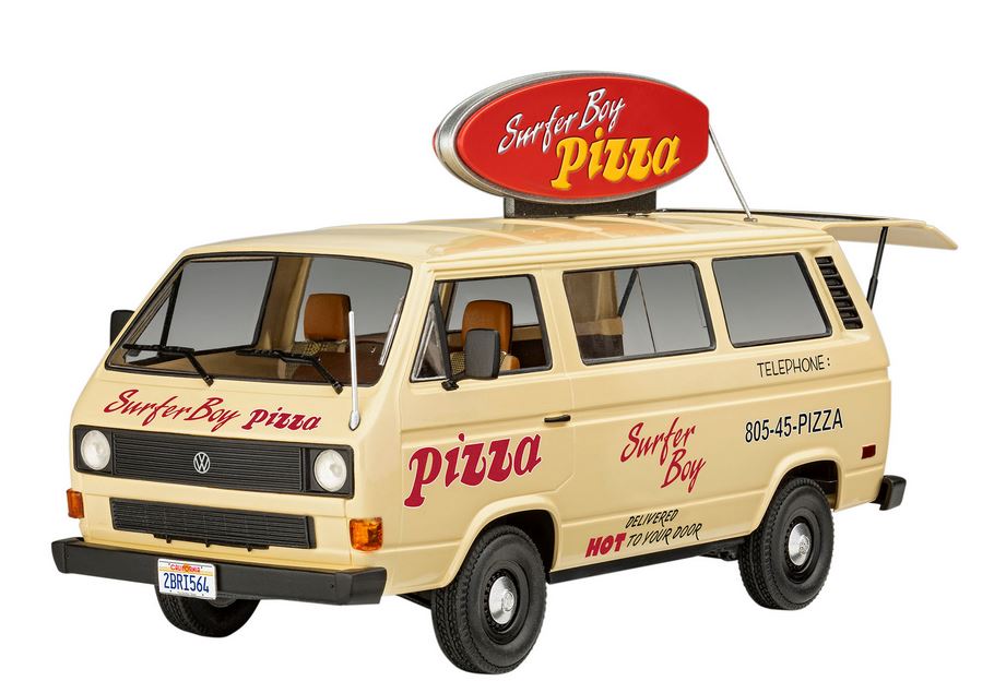 1:25-Stranger Things, VW T3 Bus, Surfer