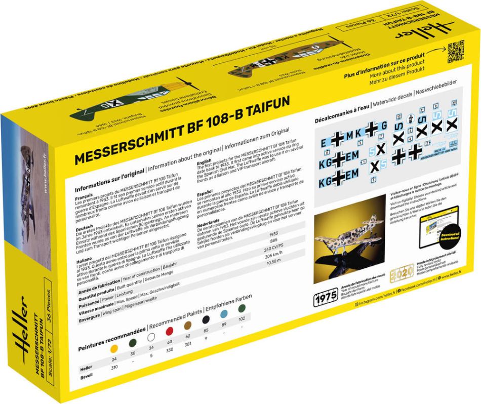 STARTER KIT Messerschmitt Bf Taifun