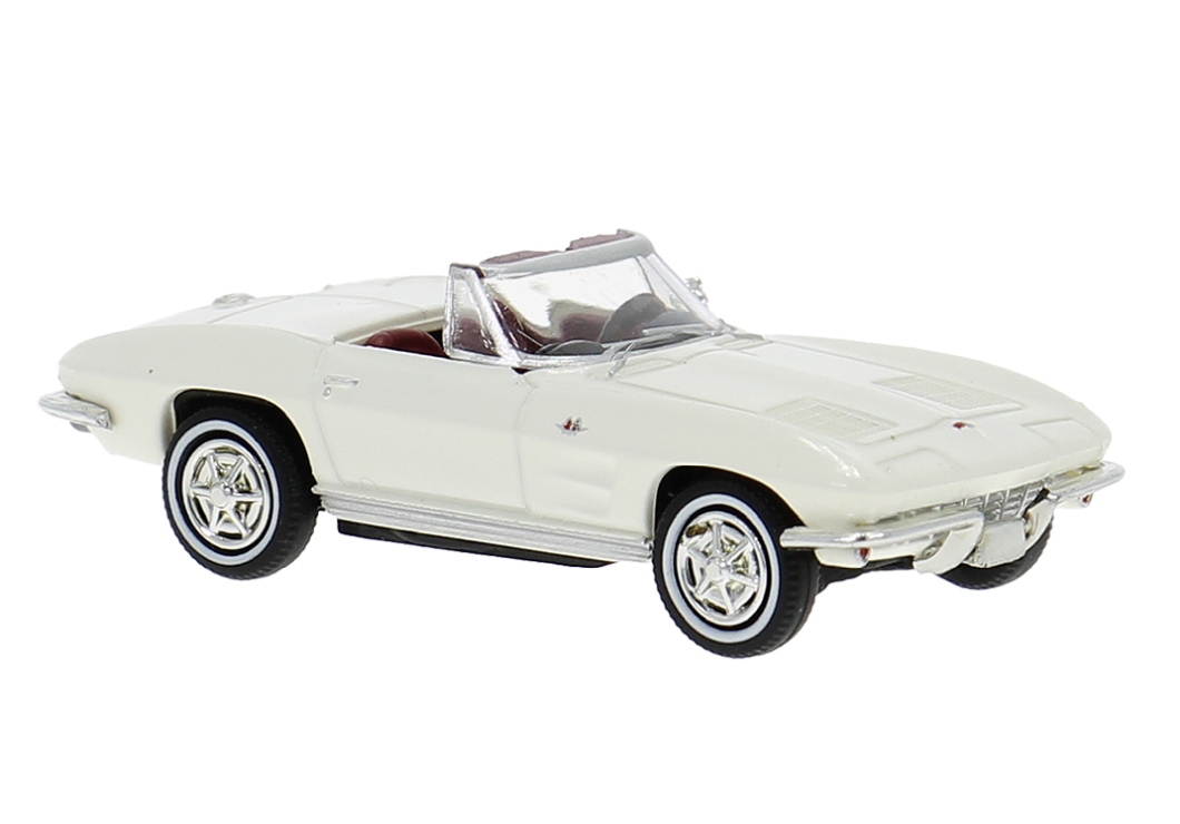 Chevrolet Corvette C2 Cabrio, weiss, 19