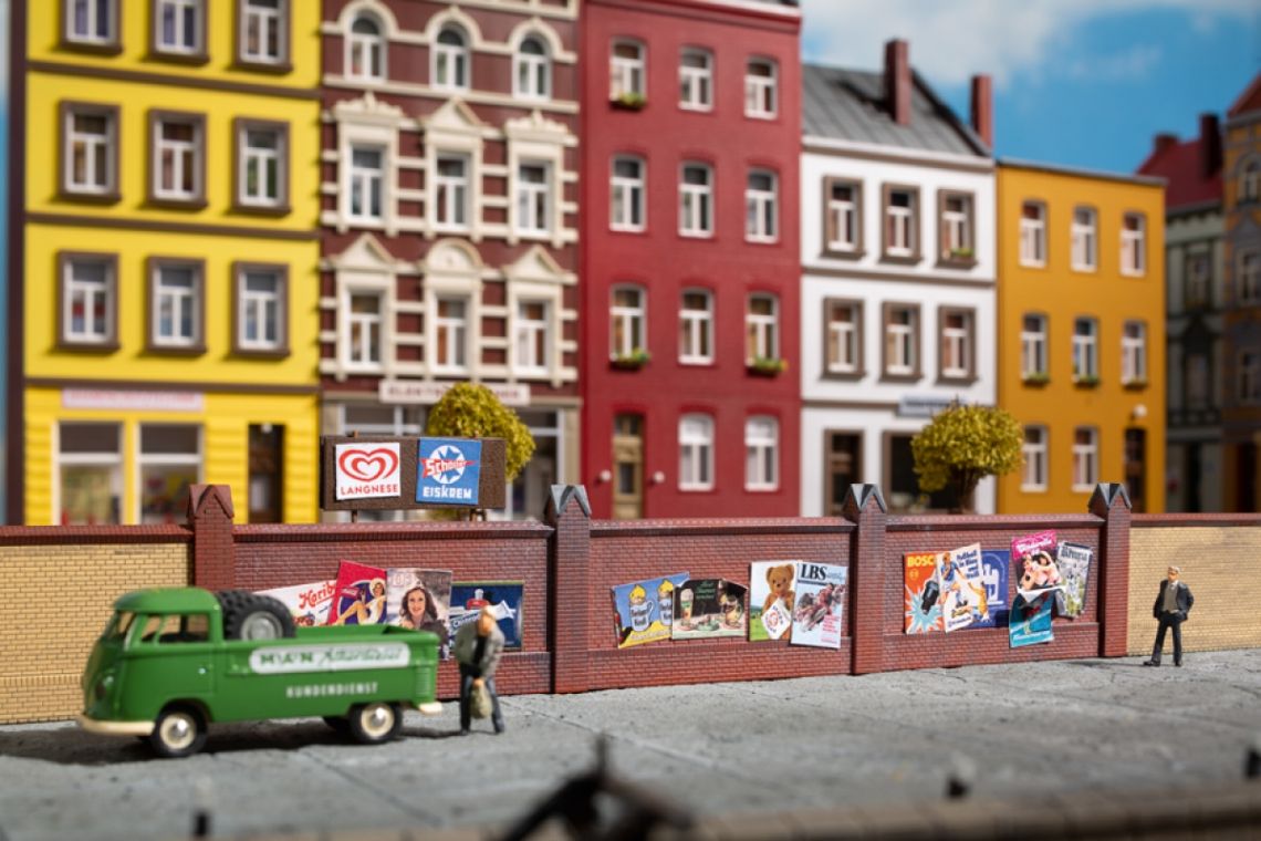 H0/TT/N-Werbeschilder