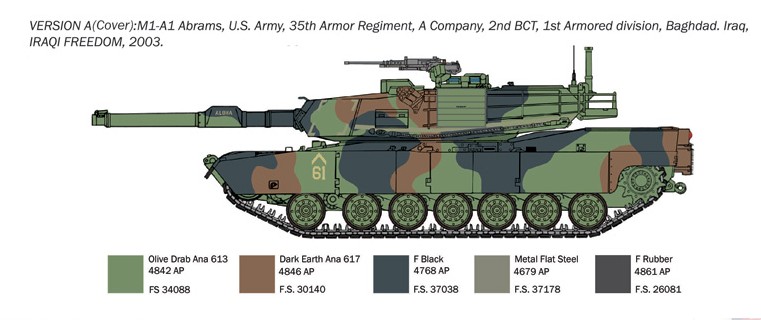 1:35 M1A1 Abrams War Thunder