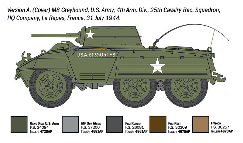 1:72 M8 Greyhound / M20 Armored Utility