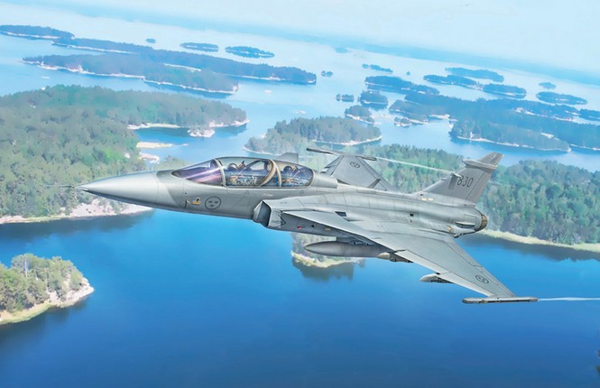 1:72 JAS-39D Gripen Doppelsitzer