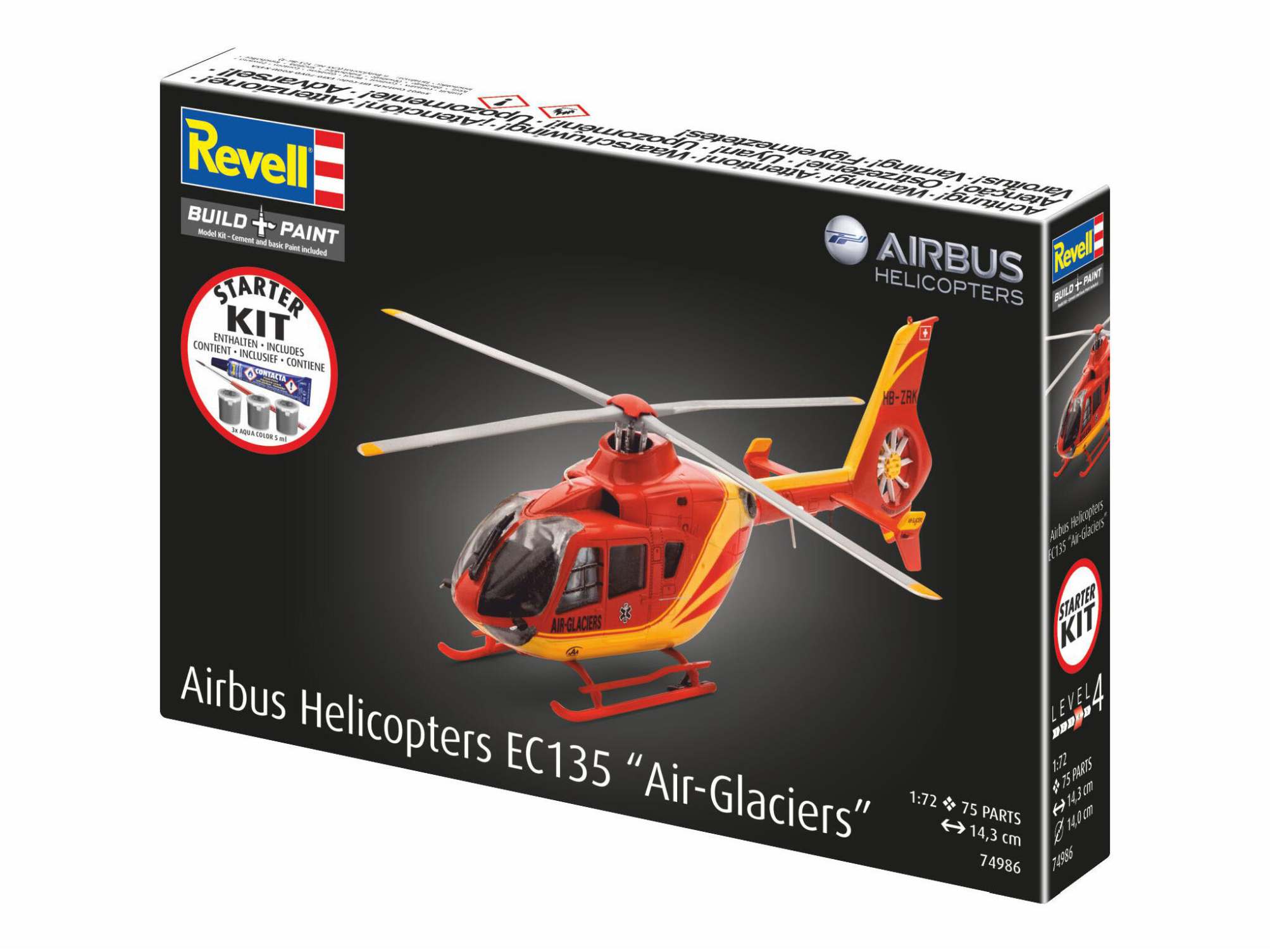 1:72-Starter Kit Airbus Helicopter EC135