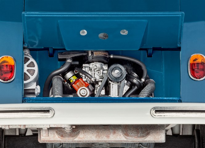 1:16-VW Typ 2 T1 Samba Bus