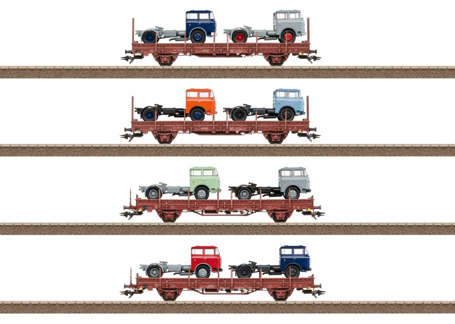 Rungenwagen-Set DR, Ep.IV