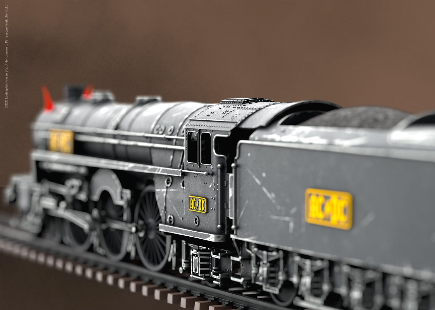 Schlepptender-Dampflokomotive Black Ice