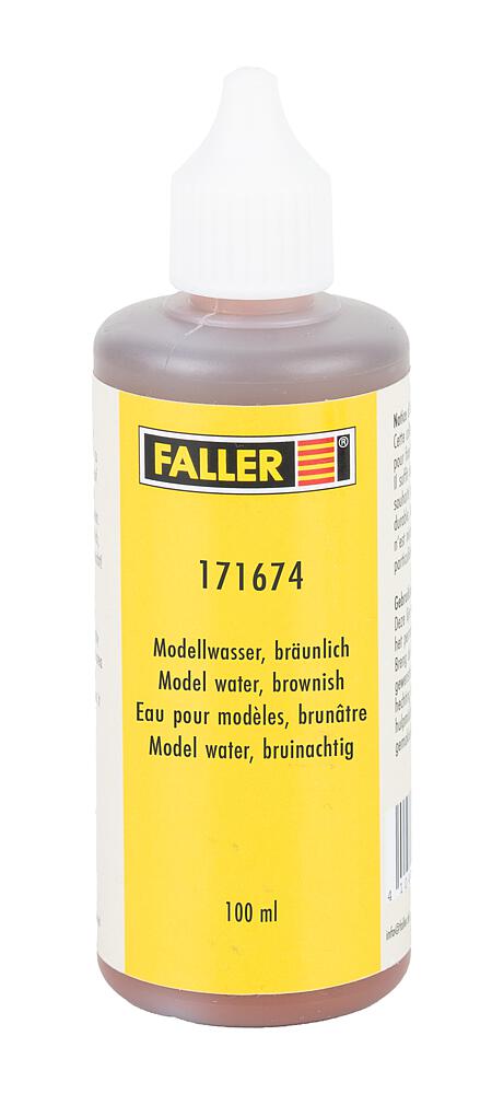 Modellwasser, bräunlich, 100 ml