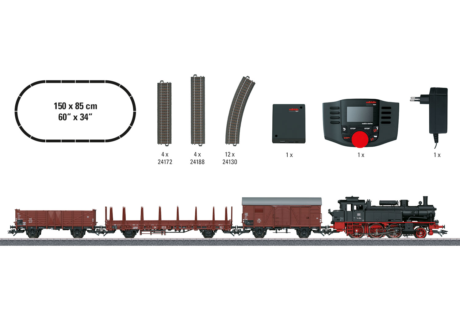 Digital-Startpackung mit BR 74